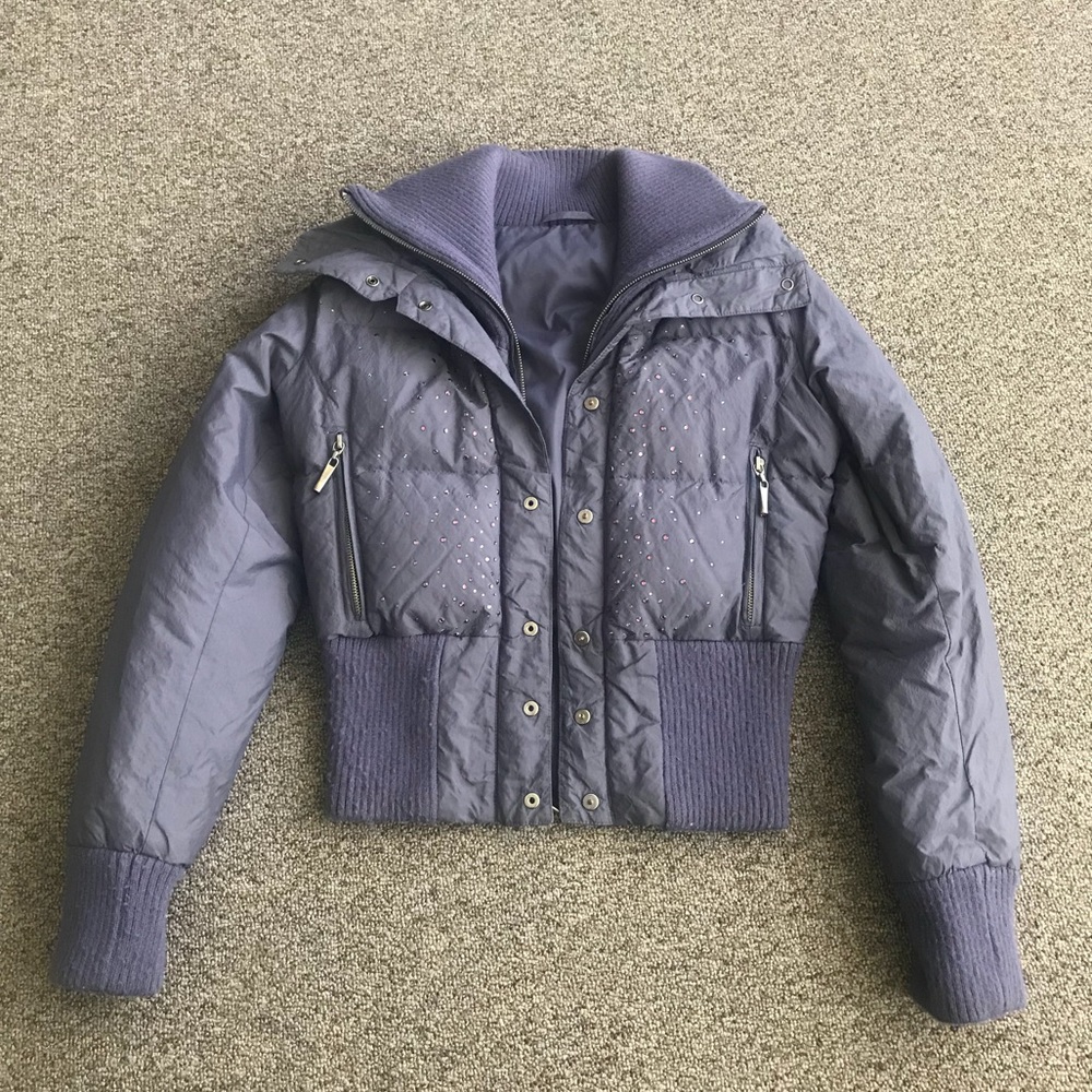 Purple Down Jacket